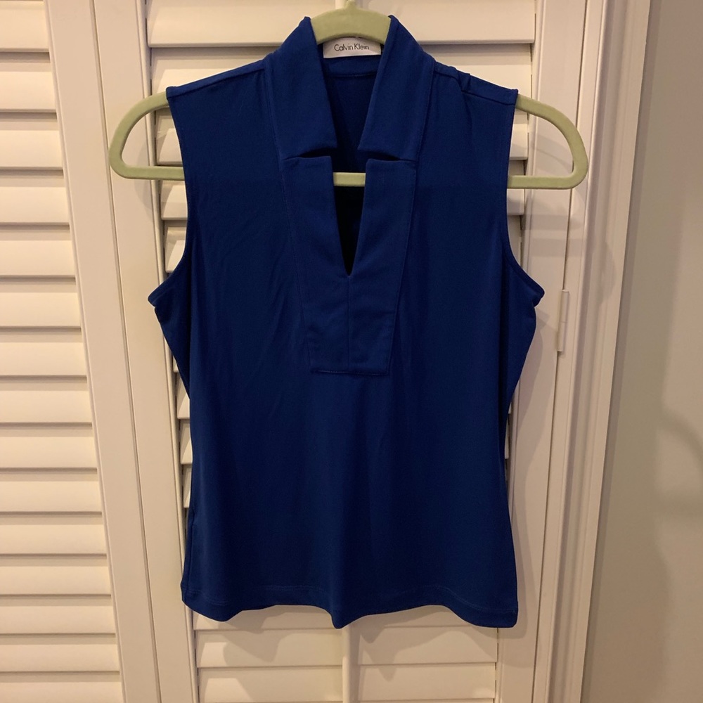 Calvin Klein Royal Blue Formal Tank